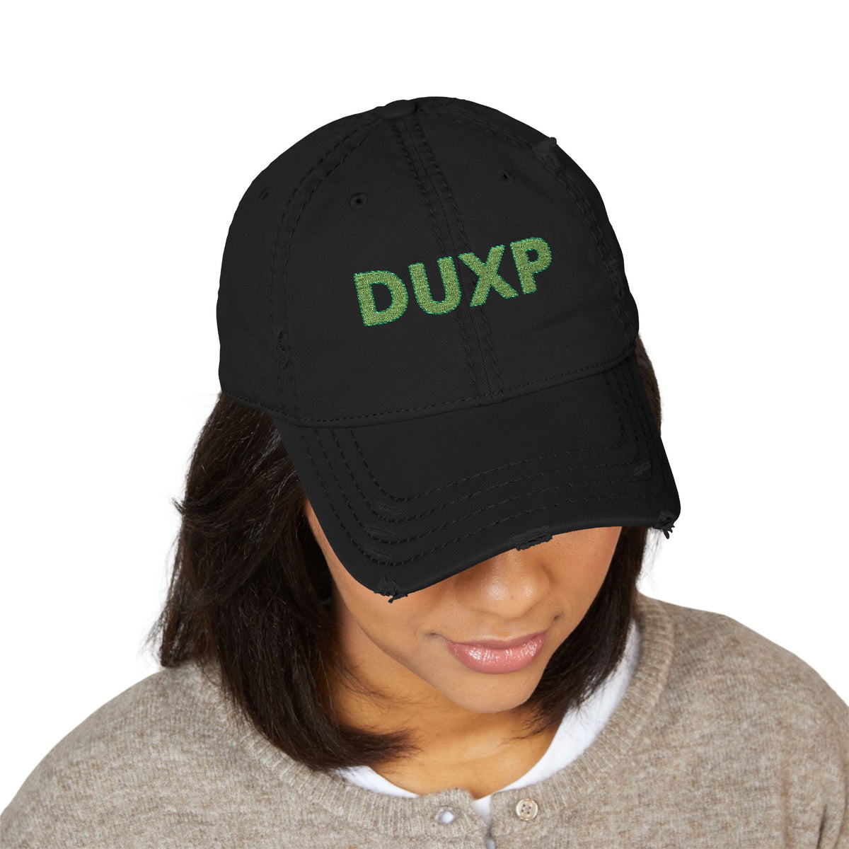 DUXP Embroidered Dad Cap - Green
