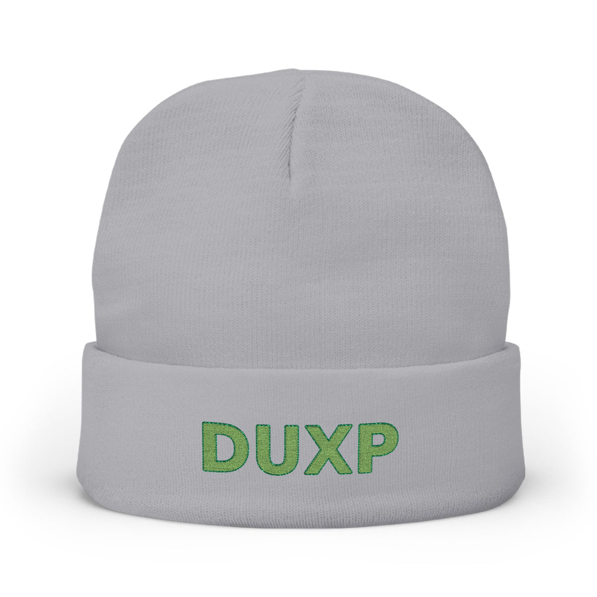 DUXP Embroidered Beanie - Green