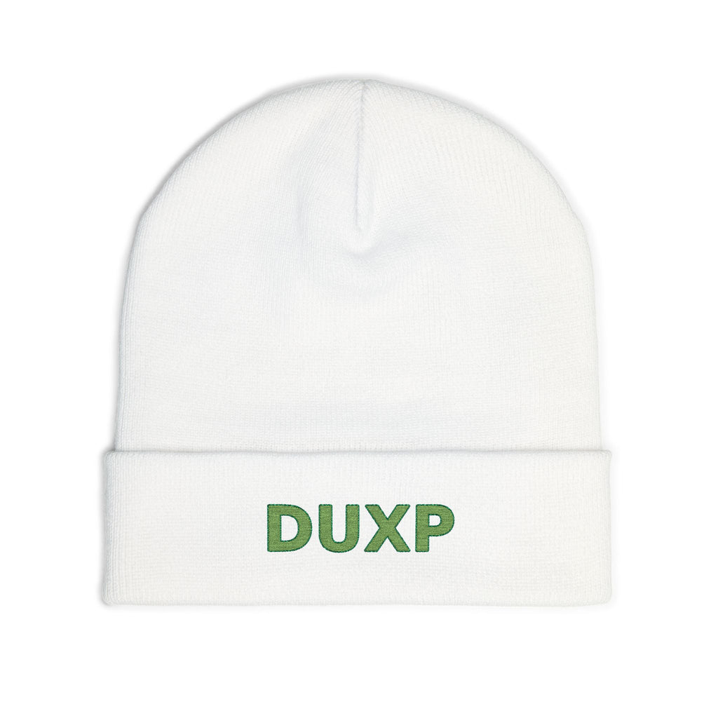 DUXP Embroidered Beanie - Green