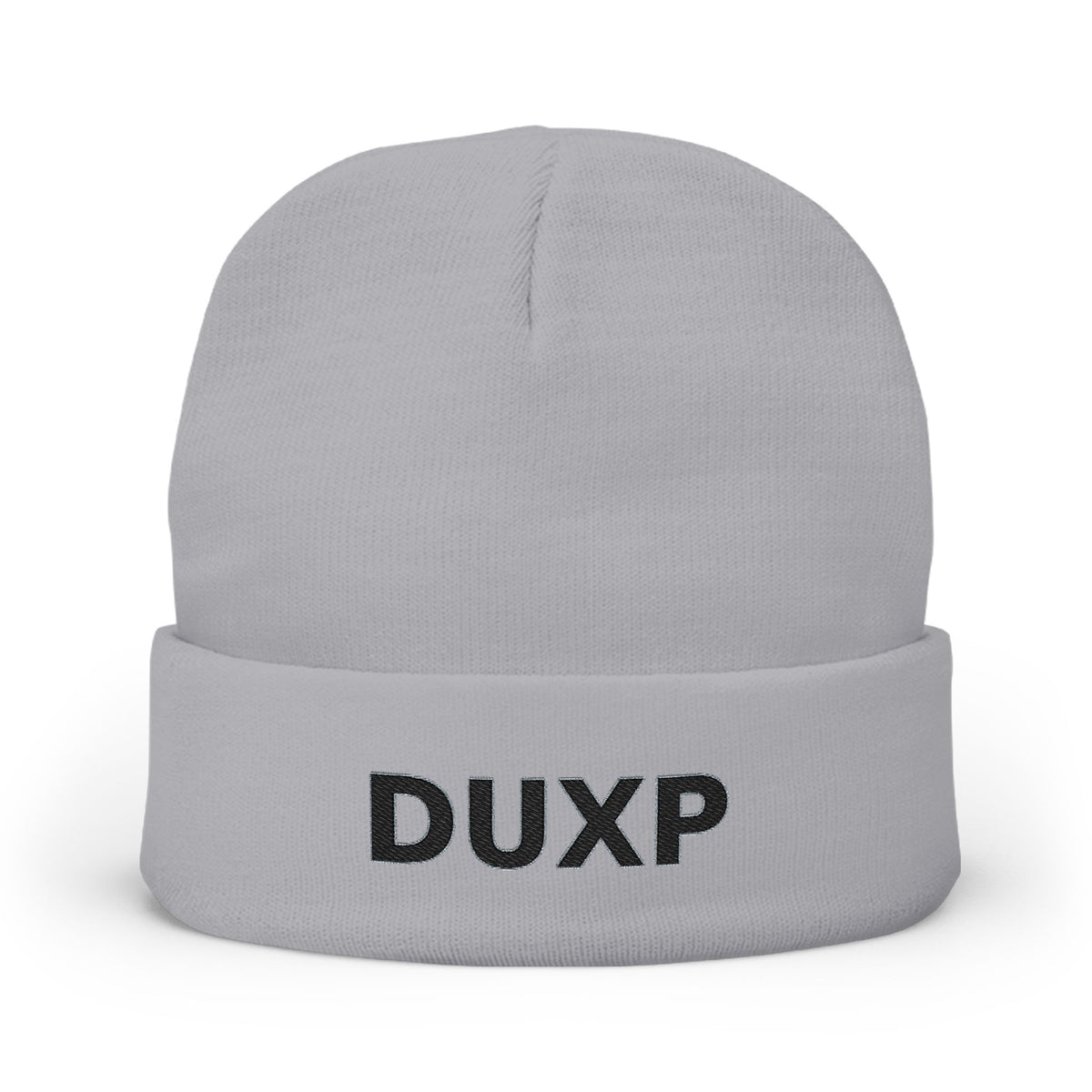 DUXP Embroidered Beanie - Black