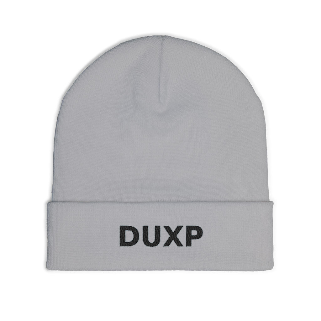 DUXP Embroidered Beanie - Black