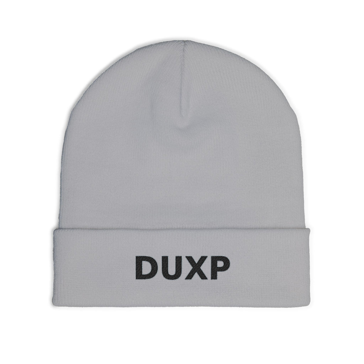 DUXP Embroidered Beanie - Black