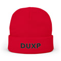 DUXP Embroidered Beanie - Black