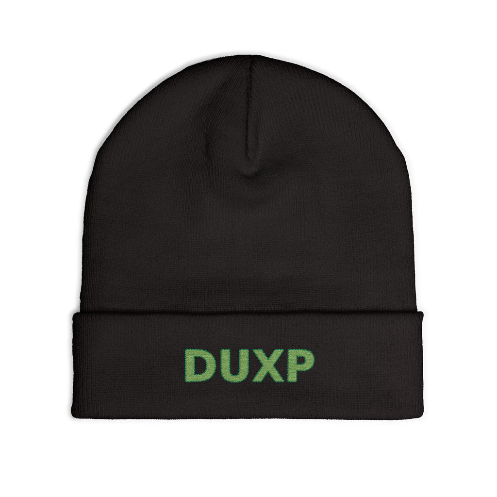 DUXP Embroidered Beanie - Green